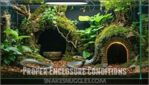 proper enclosure conditions