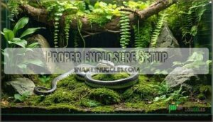 proper enclosure setup