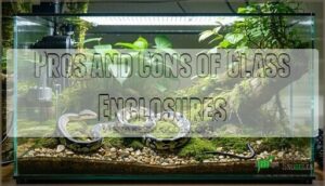 pros and cons of glass enclosures