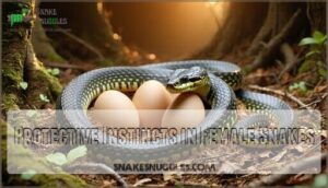 protective instincts in female snakes