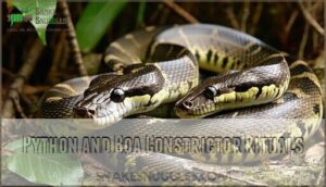 python and boa constrictor rituals