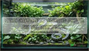 python snake breeding techniques