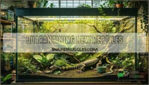 quarantining new reptiles