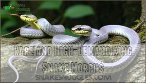 rare and high-demand king snake morphs