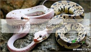 rare and high-value rosy boas