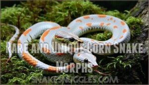 rare and unique corn snake morphs
