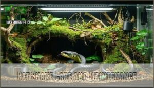 rat snake care and maintenance