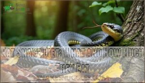 rat snake diet: what and how much they eat