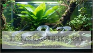 rat snake enclosure and lifespan