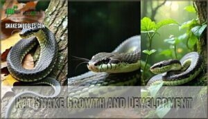 rat snake growth and development