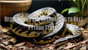 recognizing and responding to ball python stress