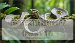 recognizing signs of a healthy boa