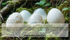 recognizing signs of imminent hatching