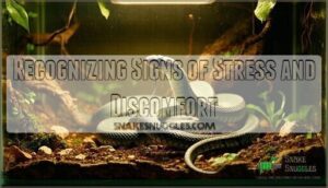 recognizing signs of stress and discomfort