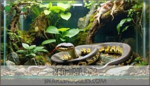 red-tail boa