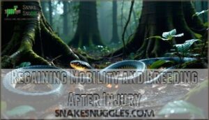 regaining mobility and breeding after injury