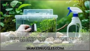 regular cleaning and disinfecting regular cleaning and disinfecting