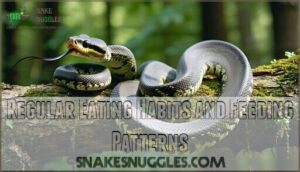 regular eating habits and feeding patterns