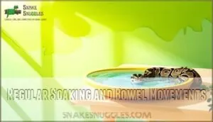 regular soaking and bowel movements regular soaking and bowel movements
