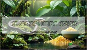 replenishing nutrient reserves