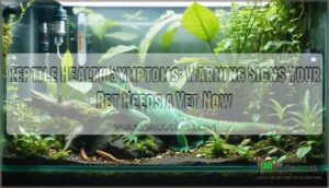 reptile health symptoms