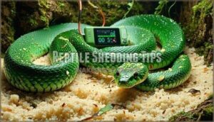 reptile shedding tips
