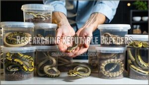 researching reputable breeders