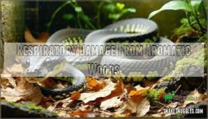 respiratory damage from aromatic woods