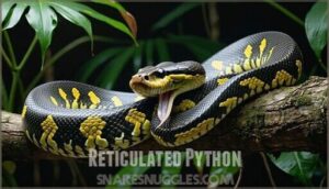 reticulated python