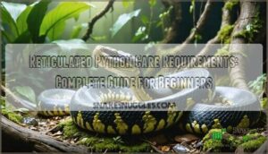 reticulated python care requirements