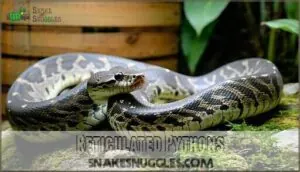 reticulated pythons reticulated pythons