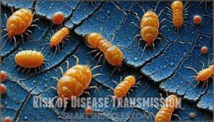 risk of disease transmission