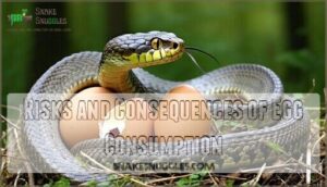 risks and consequences of egg consumption