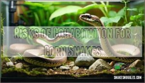 risks of cohabitation for corn snakes