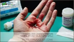 risks of infection risks of infection