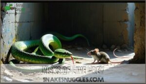 risks of live prey