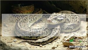 risks of low or high humidity