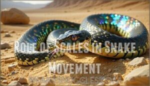 role of scales in snake movement