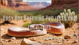 rosy boa breeding projects and localities
