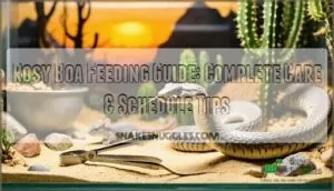 rosy boa feeding guide rosy boa feeding guide