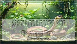 rosy boa health and hygiene tips