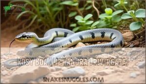rosy boa (lichanura trivirgata)