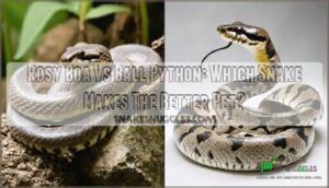 rosy boa vs ball python which is better