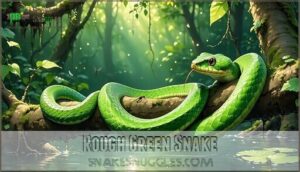 rough green snake