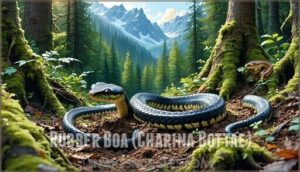 rubber boa (charina bottae)