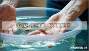 safe bathing techniques