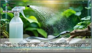 safe cleaning products and disinfection