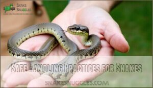 safe handling practices for snakes