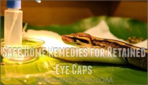 safe home remedies for retained eye caps