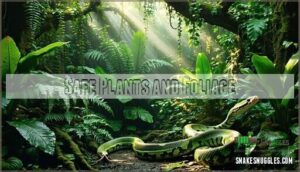 safe plants and foliage